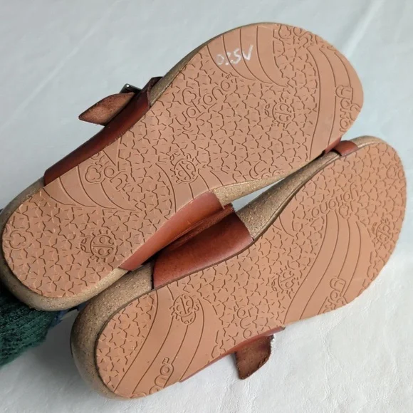 Yokono Brown Leather Strapy Made In Spain Sandals Women's Size 6 - Picture 4 of 7